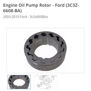 2003-2010 ford engine oil pump rotor